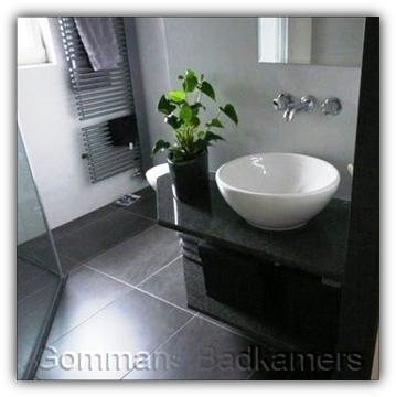 Gommans badkamers logo